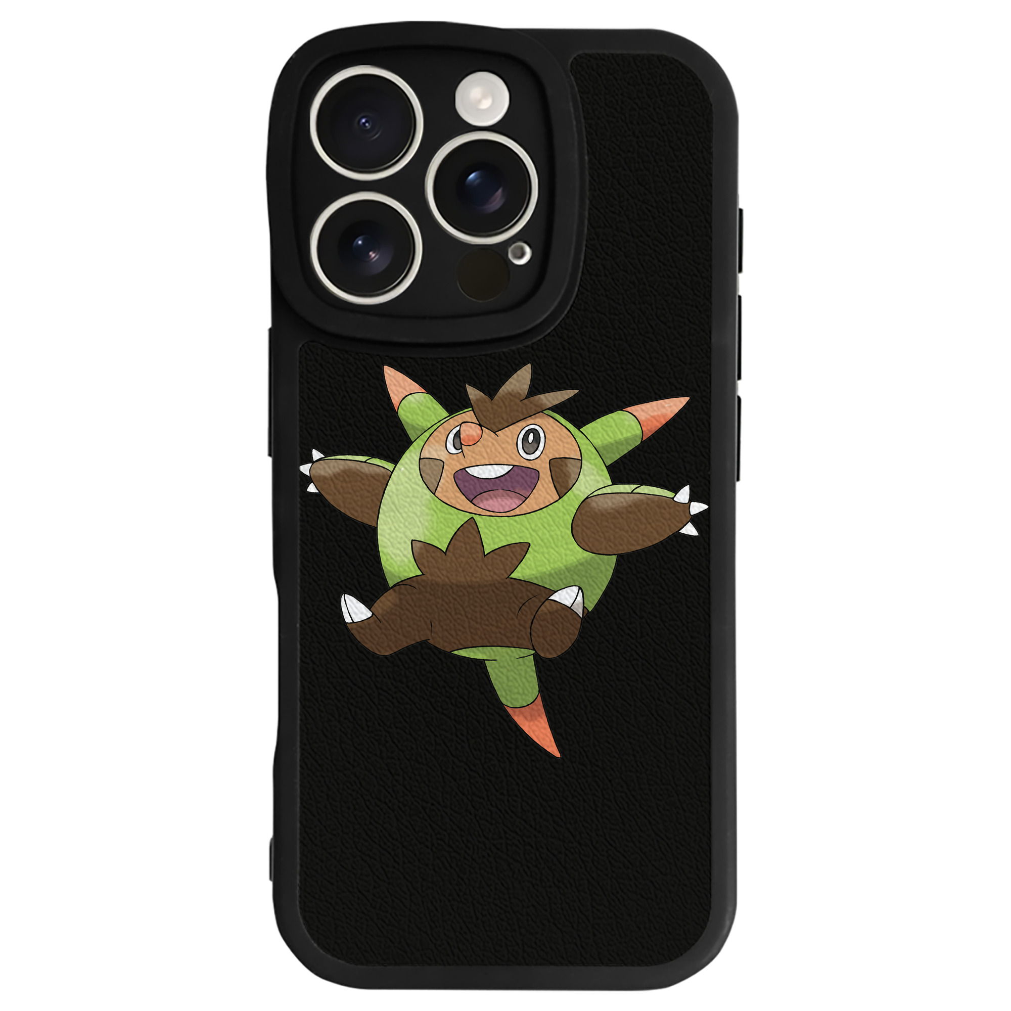 （画像用） ポケットモンスター Pokémon 【iPhone 16シリーズ対応】シリコンスマホケース（レザー調） 材質：シリコン